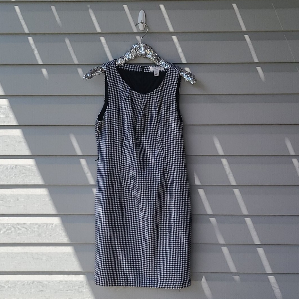 Forever 21 houndstooth sheath dress